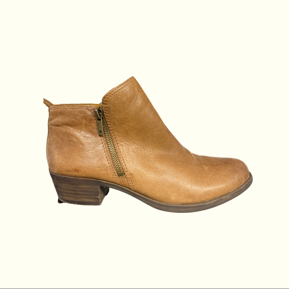 Lucky brand toffee ankle boots